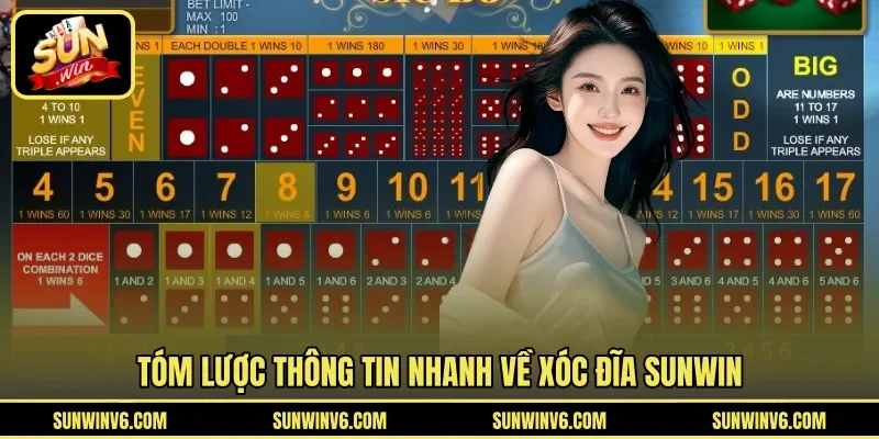 Tóm lược thông tin nhanh về xóc đĩa Sunwin